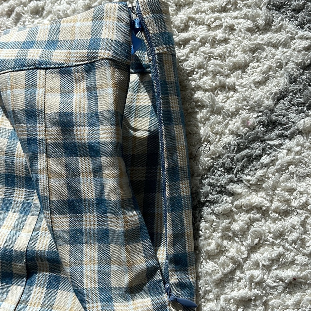 Cotton Candy L.A. Pleated Plaid Skirt - Picture 7 of 8